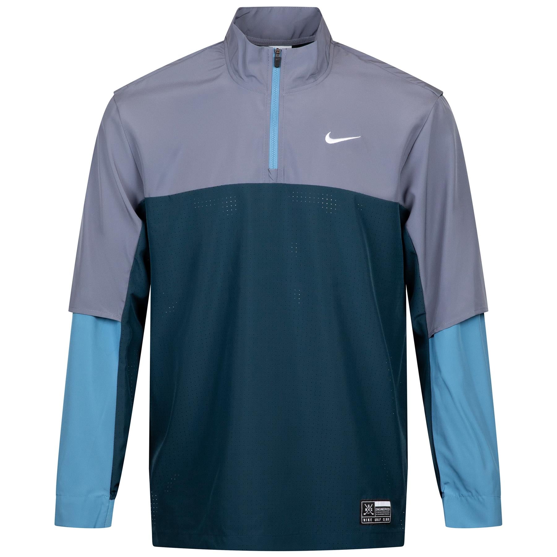 nike dri fit half zip jacket