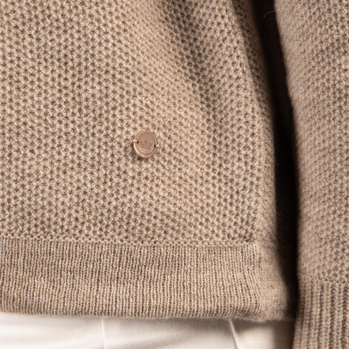 Womens Emory Full Zip Cardigan Sweater