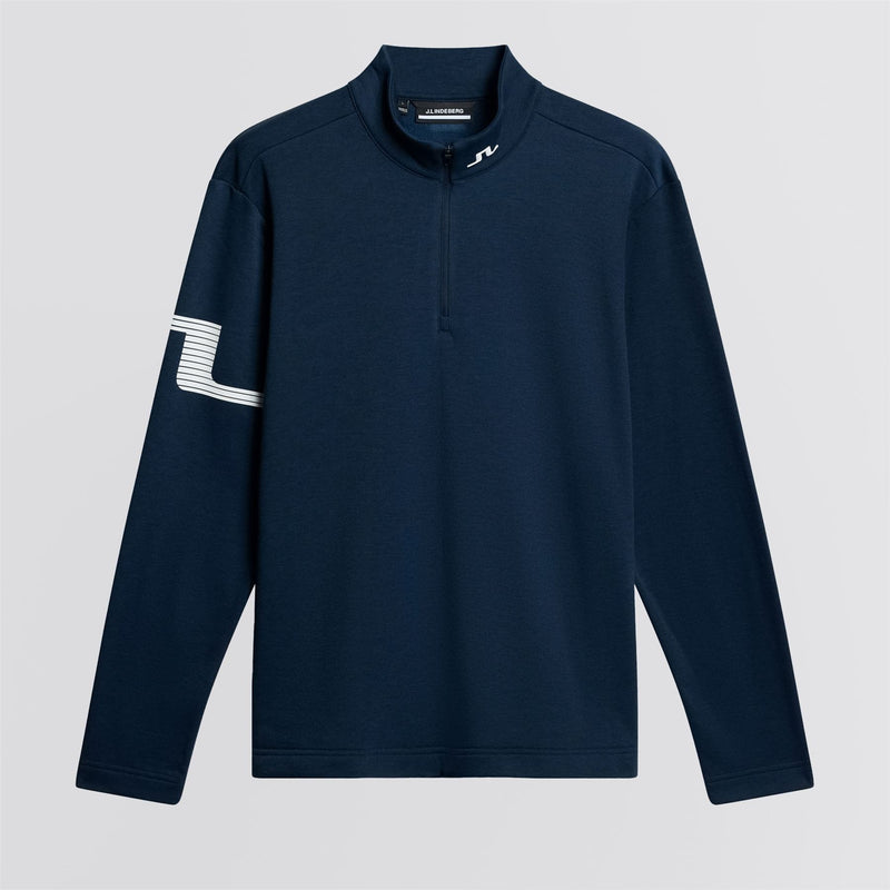 Heath Strike Mid Layer Navy Melange
