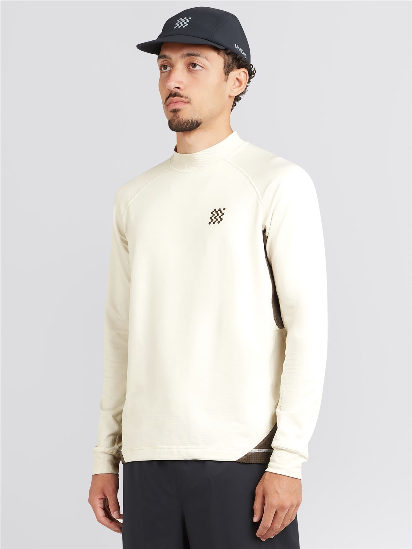 Long-Sleeve Fleece Base Layer Ivory