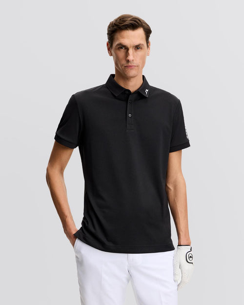 Tour Tech Slim Fit Polo Black