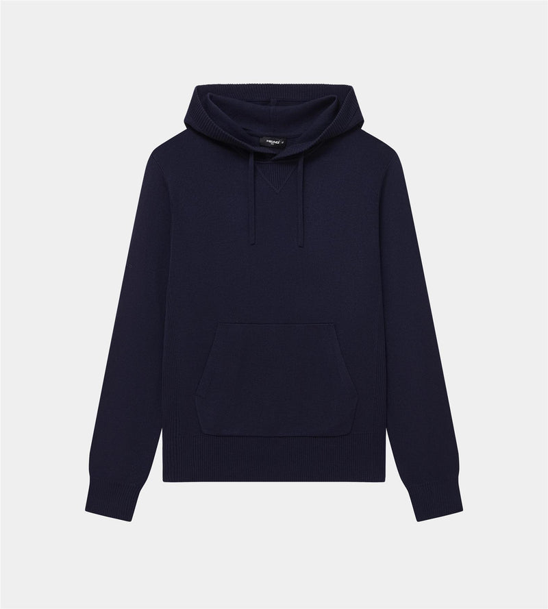 Knit Hoodie	 Deep Navy