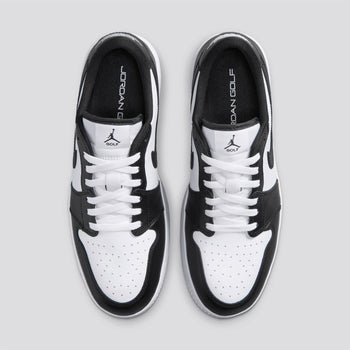 Jordan Golf Air Jordan 1 Low Spiked Golf Shoes White/Black