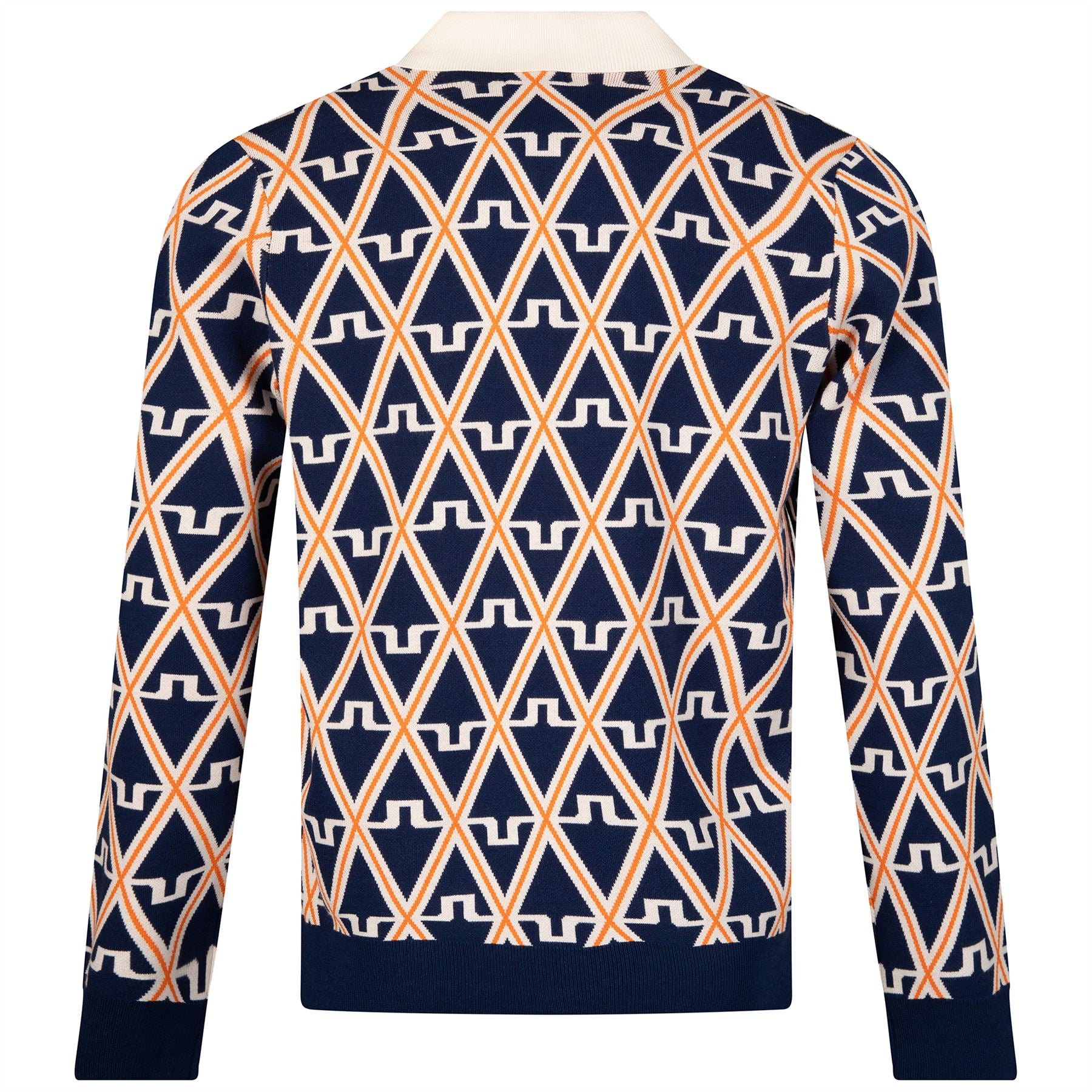 Louis Vuitton Monogram Long-sleeved Knitted Polo