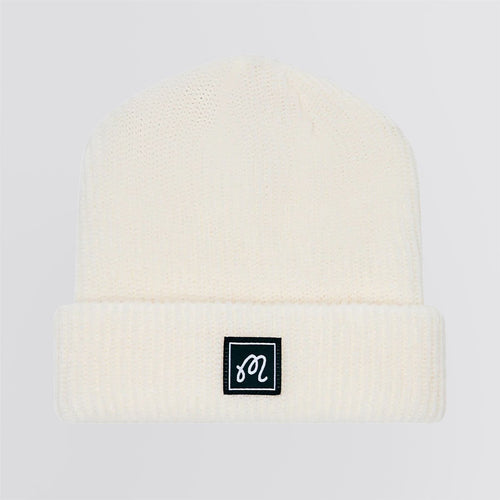 Fishermans Beanie Whisper White