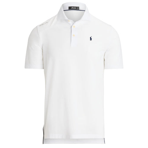 RLX Tour Knit Pique Polo Ceramic White - AW24