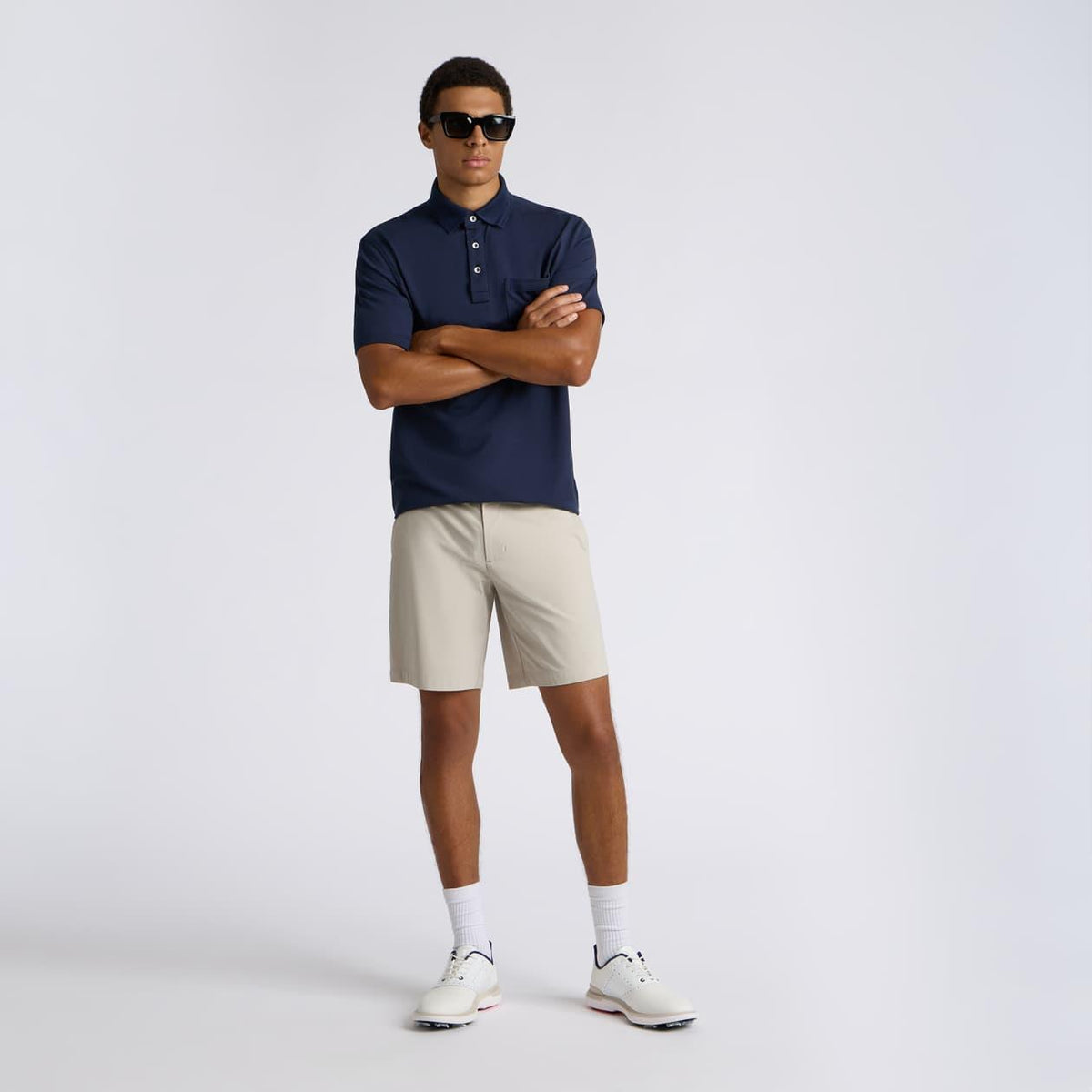 Pocket Pique Polo Twilight