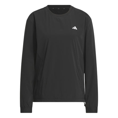 Womens Ultimate365 Tour WIND.RDY Pullover Black - SS24