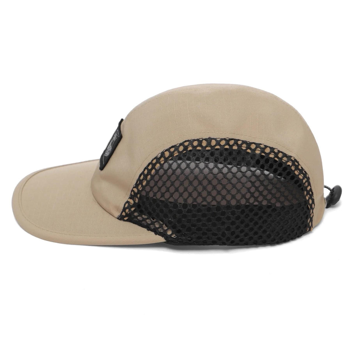 Ripstop Nylon 4 Panel Cap Sesame