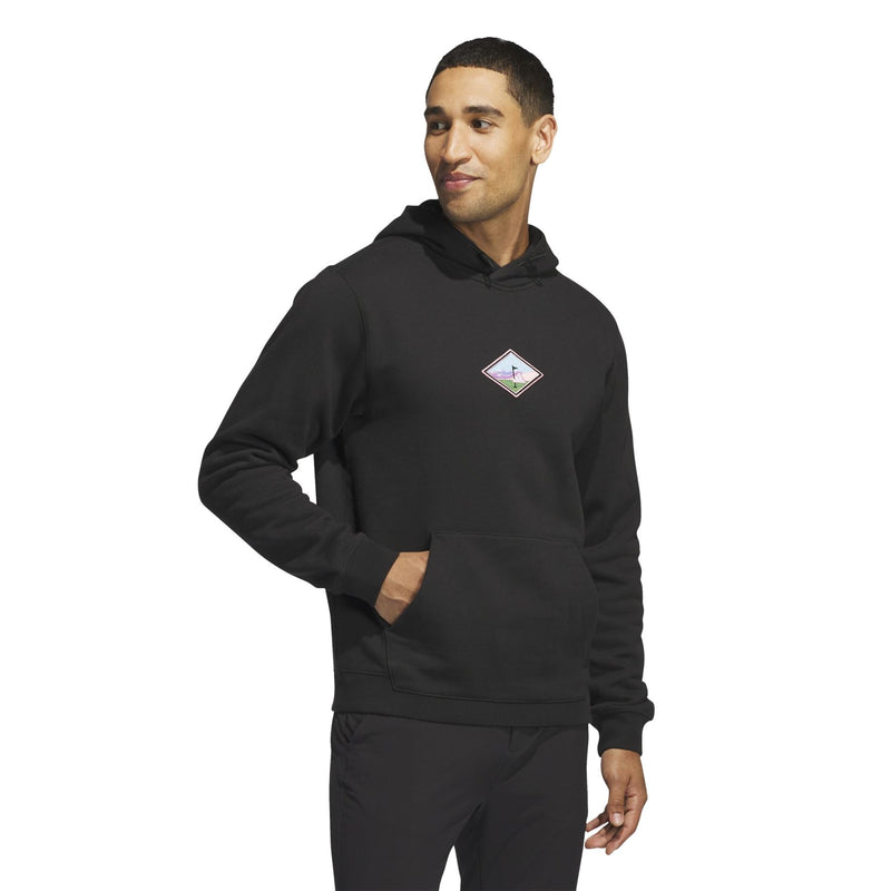 Versatile Tech Graphic Hoodie Black