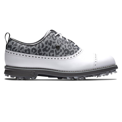 Womens DryJoys Premiere Series Golf Shoe White/Charcoal - AW23