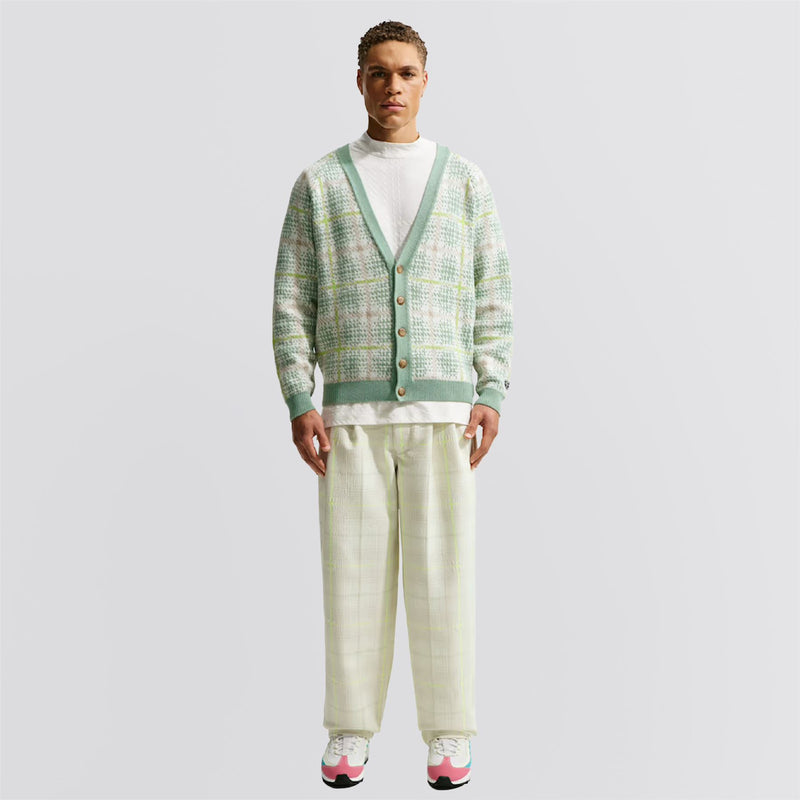 Tartan Loose Cardigan Steam