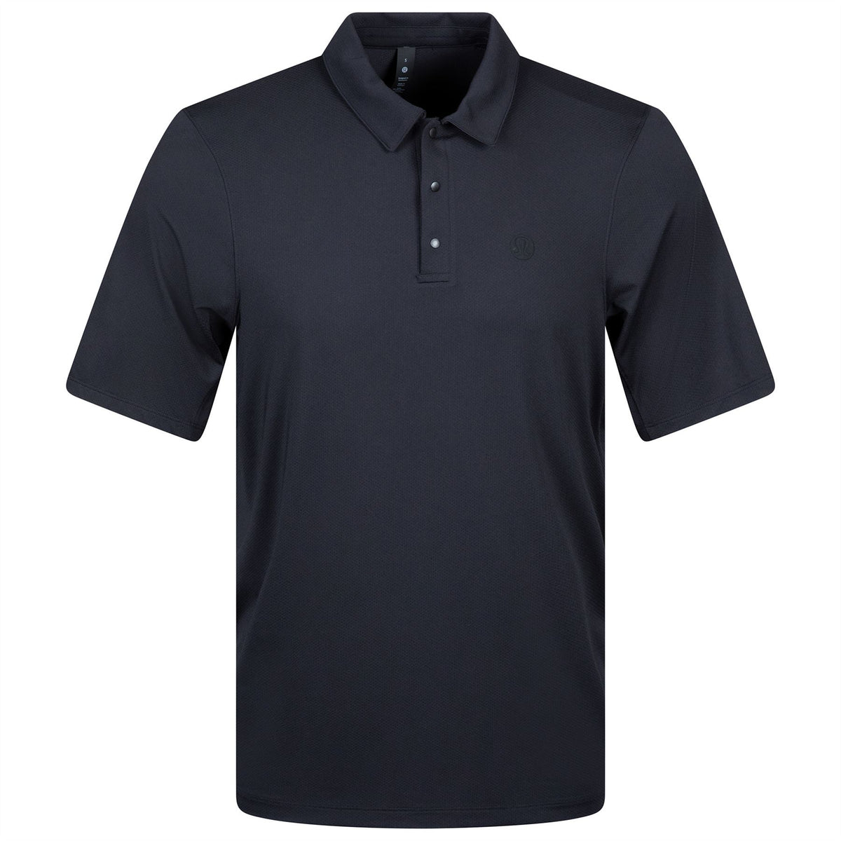 Snap-Front Performance Short- Sleeve Polo Black - SS23 – TRENDYGOLFUSA.COM