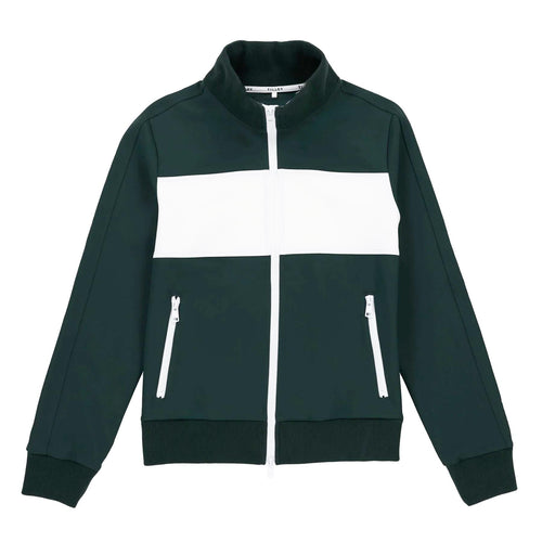 Warm Up Jacket White/Sport Green