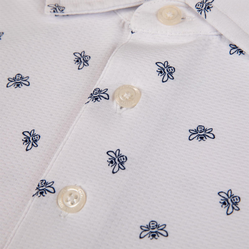 Cool Bee Draddy Polo White