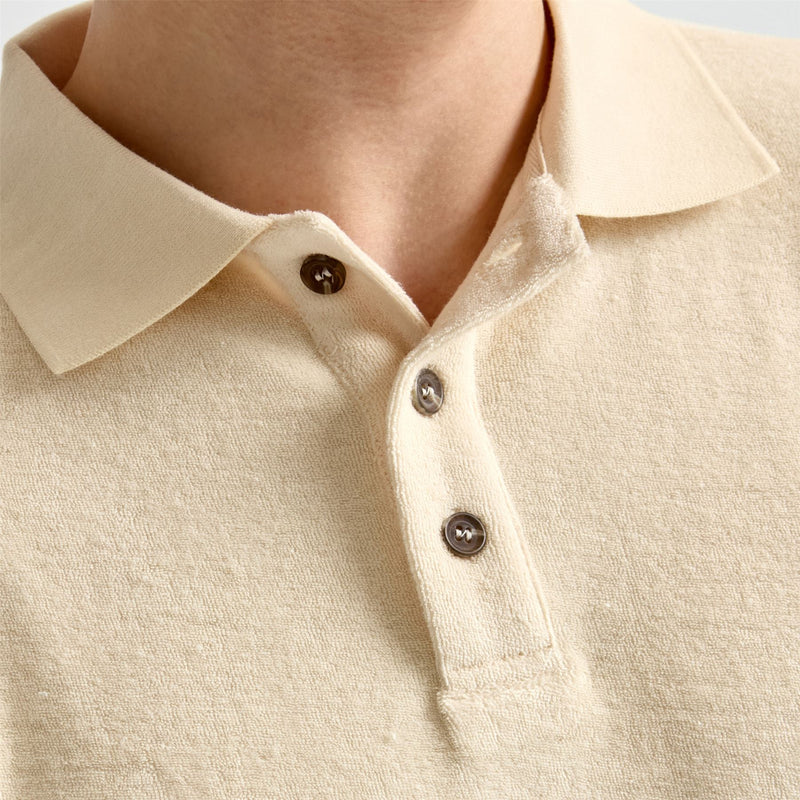 Kooka Terry Polo White