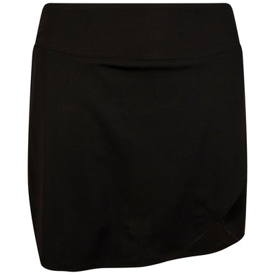 Womens Wrap Skort Black