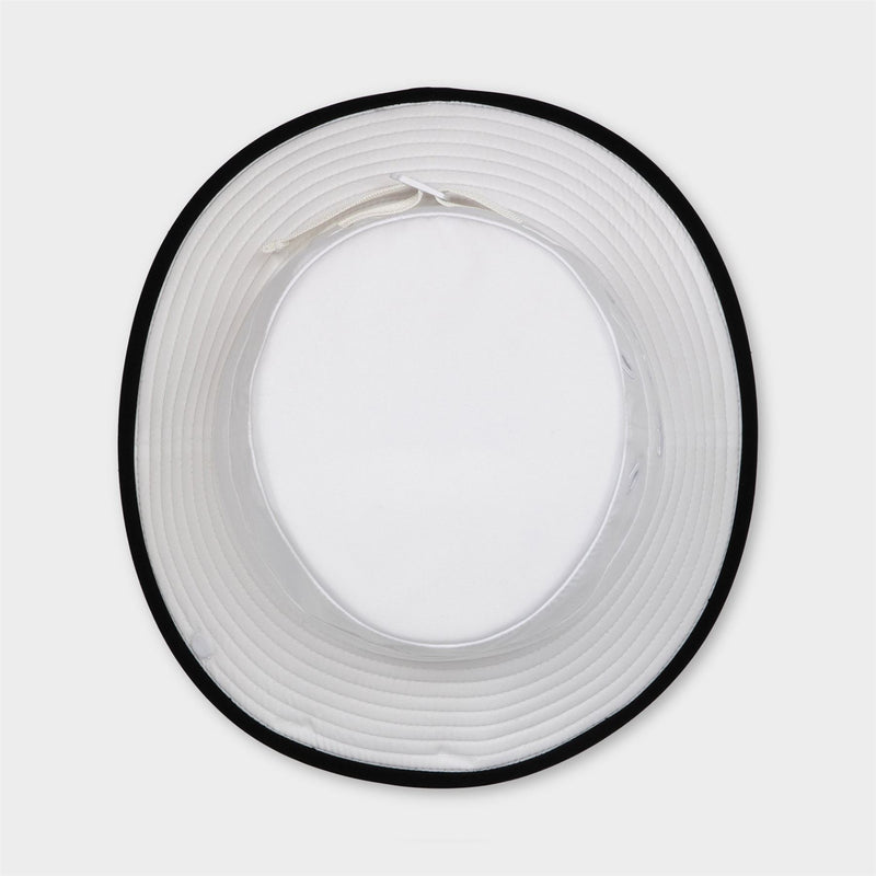 Tilley Wide Brim Bucket Hat White/Black
