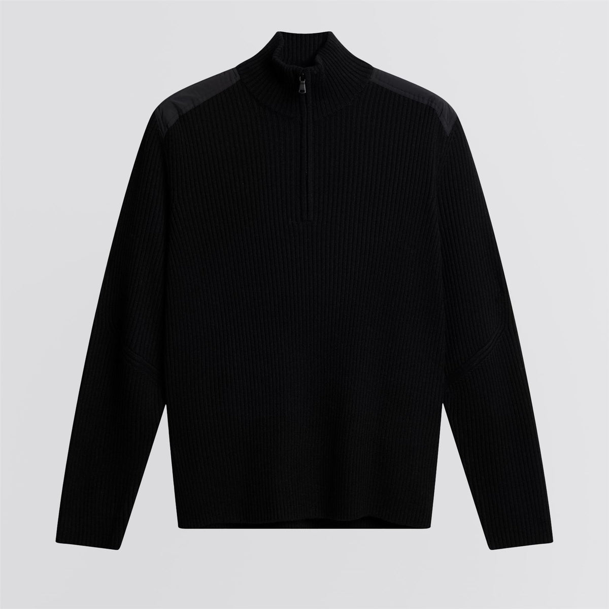 Martin Knitted Hybrid Jacket Black