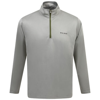 Malbon Golf Performance Quarter Zip Sea Glass