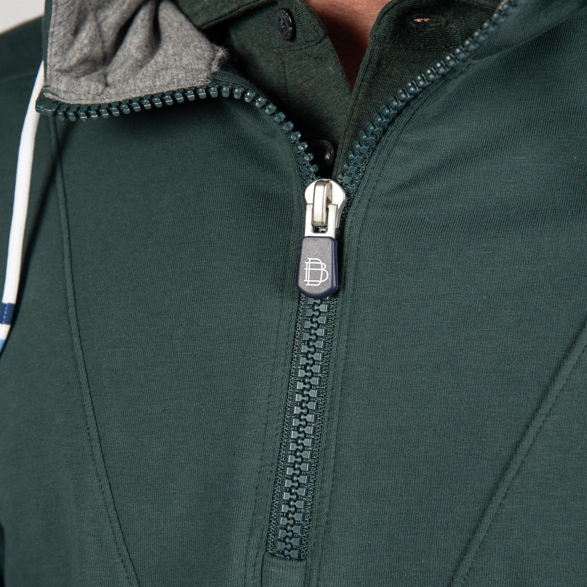 The Proctor Hoodie Rolling Rock/Charcoal