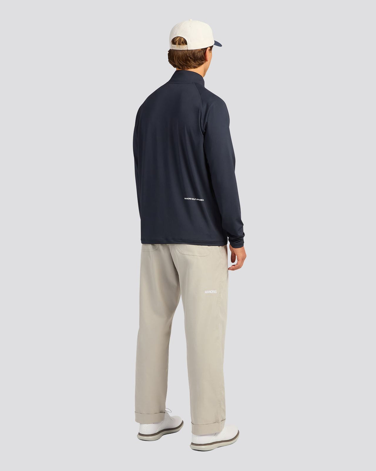 Lightweight Course Quarter Zip Navy