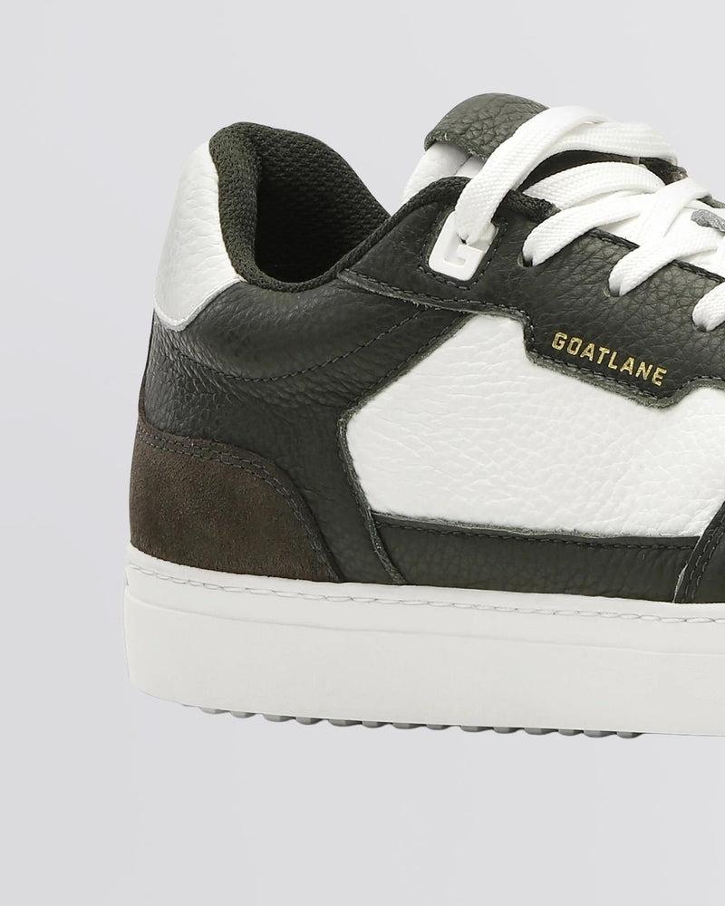 The Contour Collection Golf Shoes Dark Green/White Leather