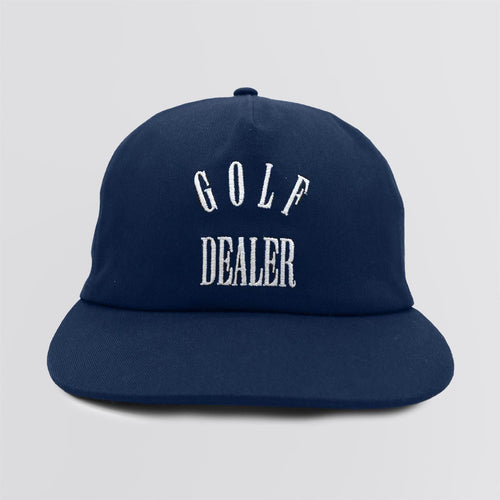 Golf Dealer Strap Back Hat Navy