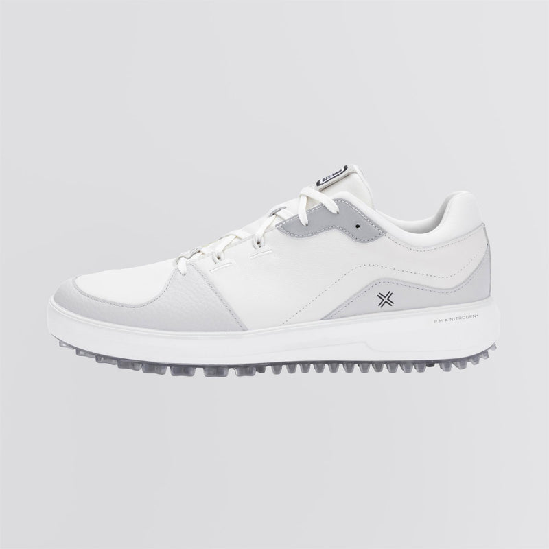 X Sport Classic LE Spikeless Golf Shoes White/Black/Metallic Silver