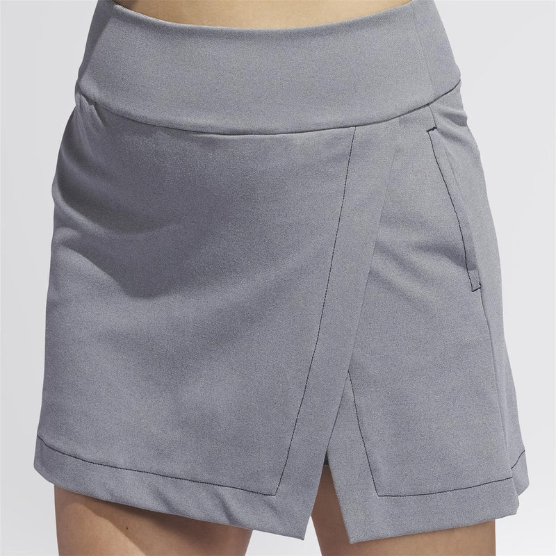 Womens Ultimate365 Faux Wrap Skirt White/Wonder Taupe