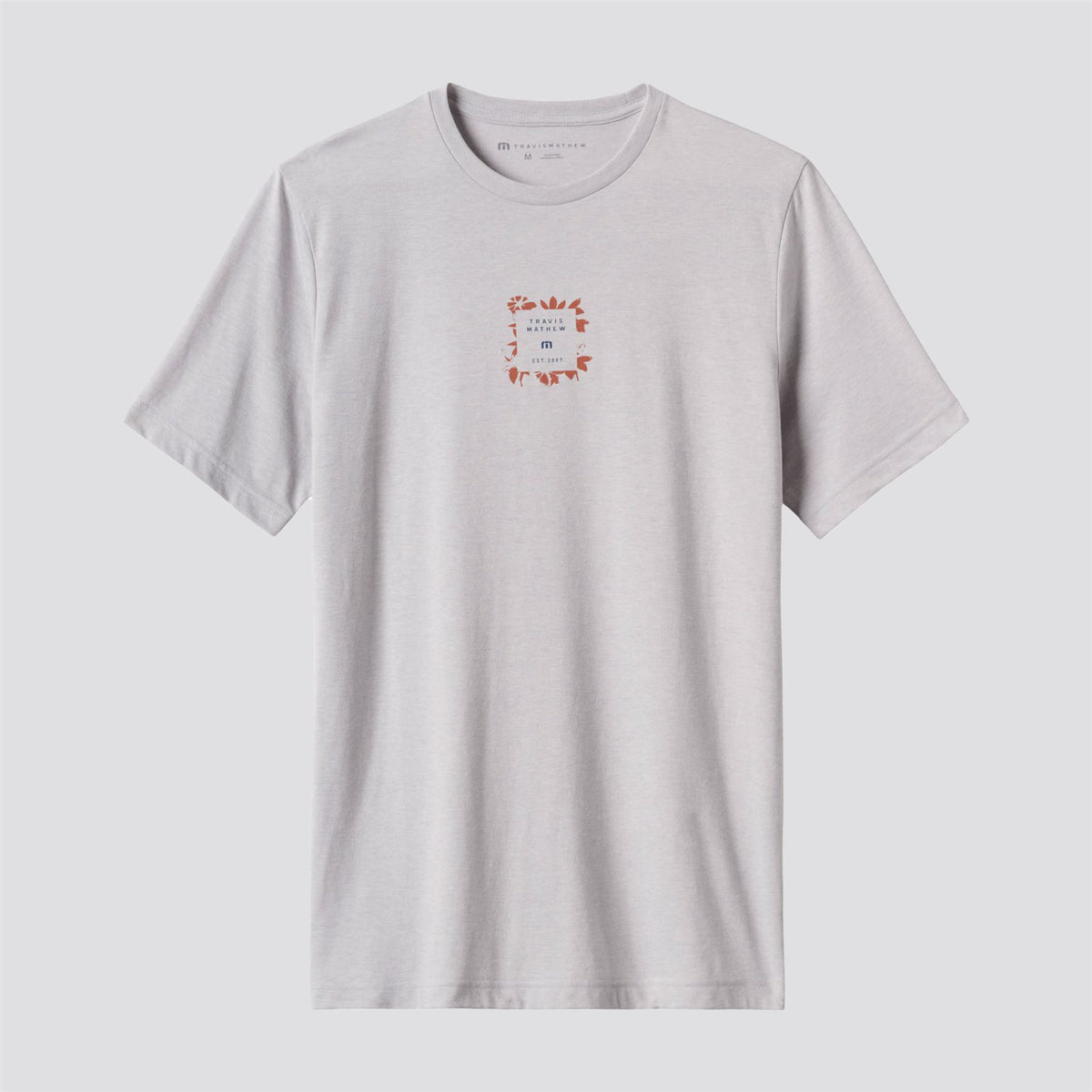 Shorts Layover Tee Heather Light Grey