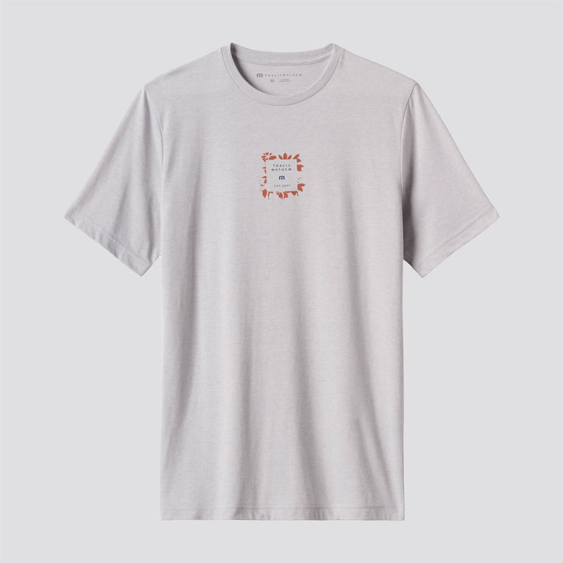 Shorts Layover Tee Heather Light Grey