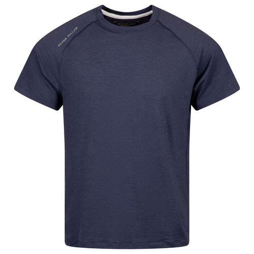 Aurora Performance Tee Navy - SS25