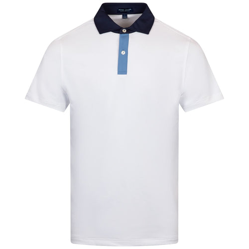 Cadence Performance Jersey Polo White - 2025