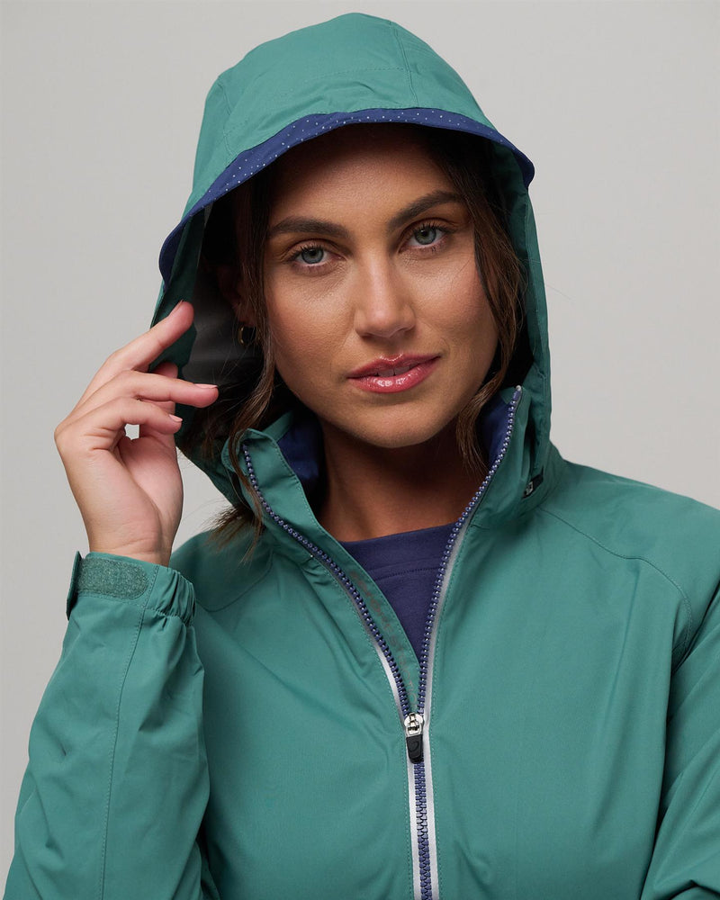 Womens Hooded Olivia Jacket Agave