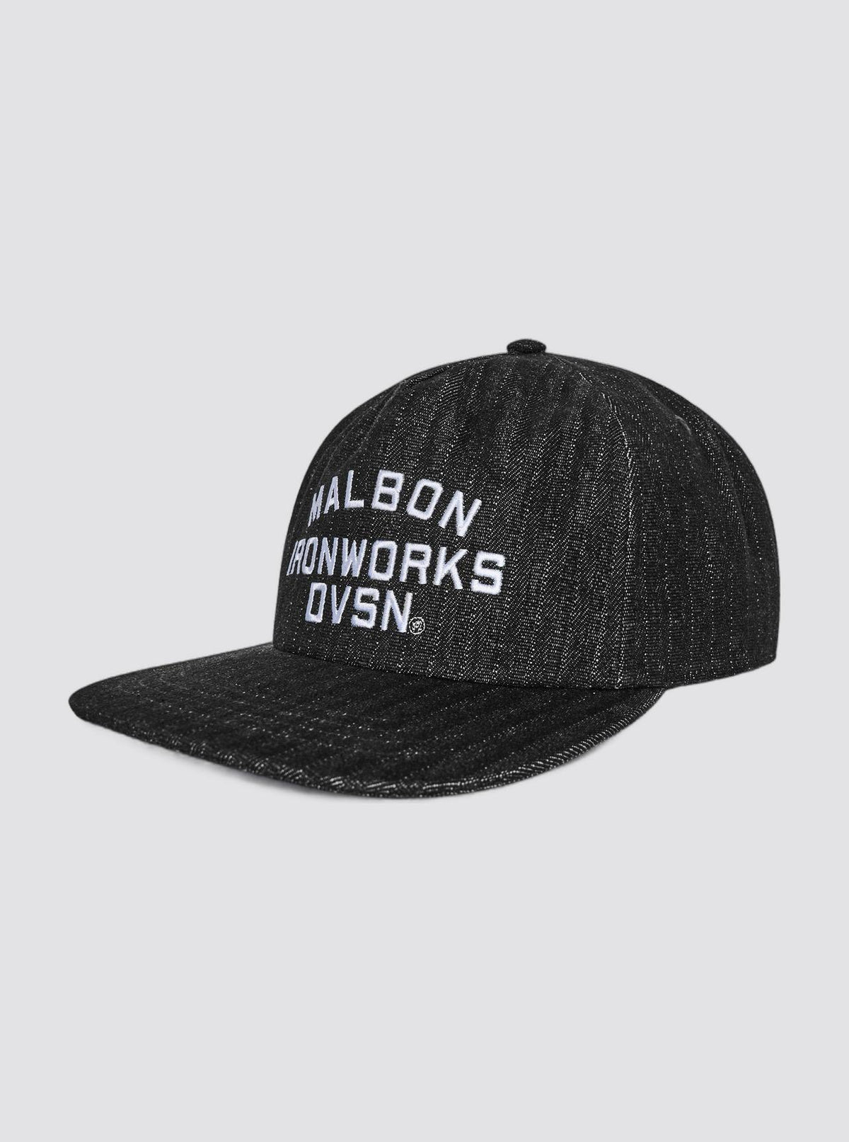 Foreman Snapback Black Stone Washed Denim