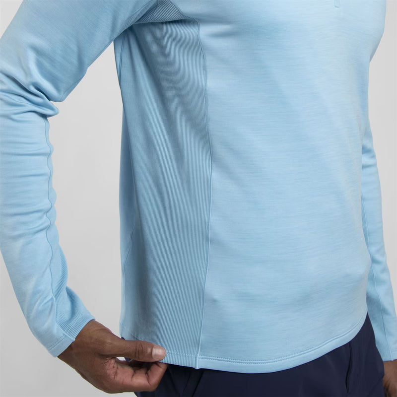 Liam Hooded Half Zip Poolside