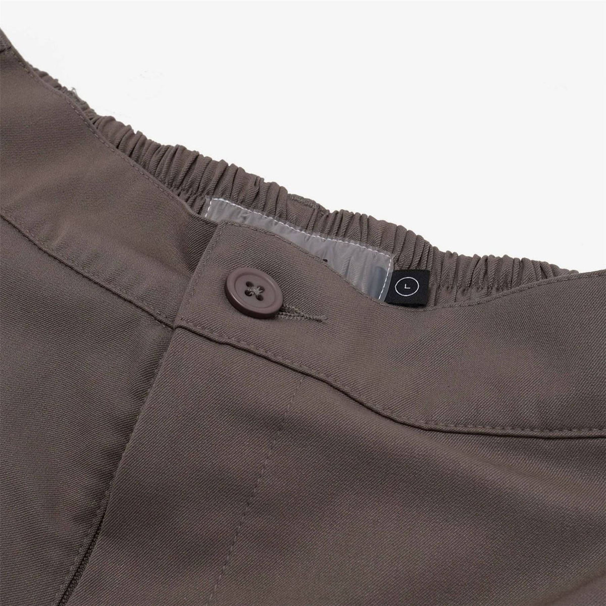 Calculus Baggy Slack Pleated Shorts Grey