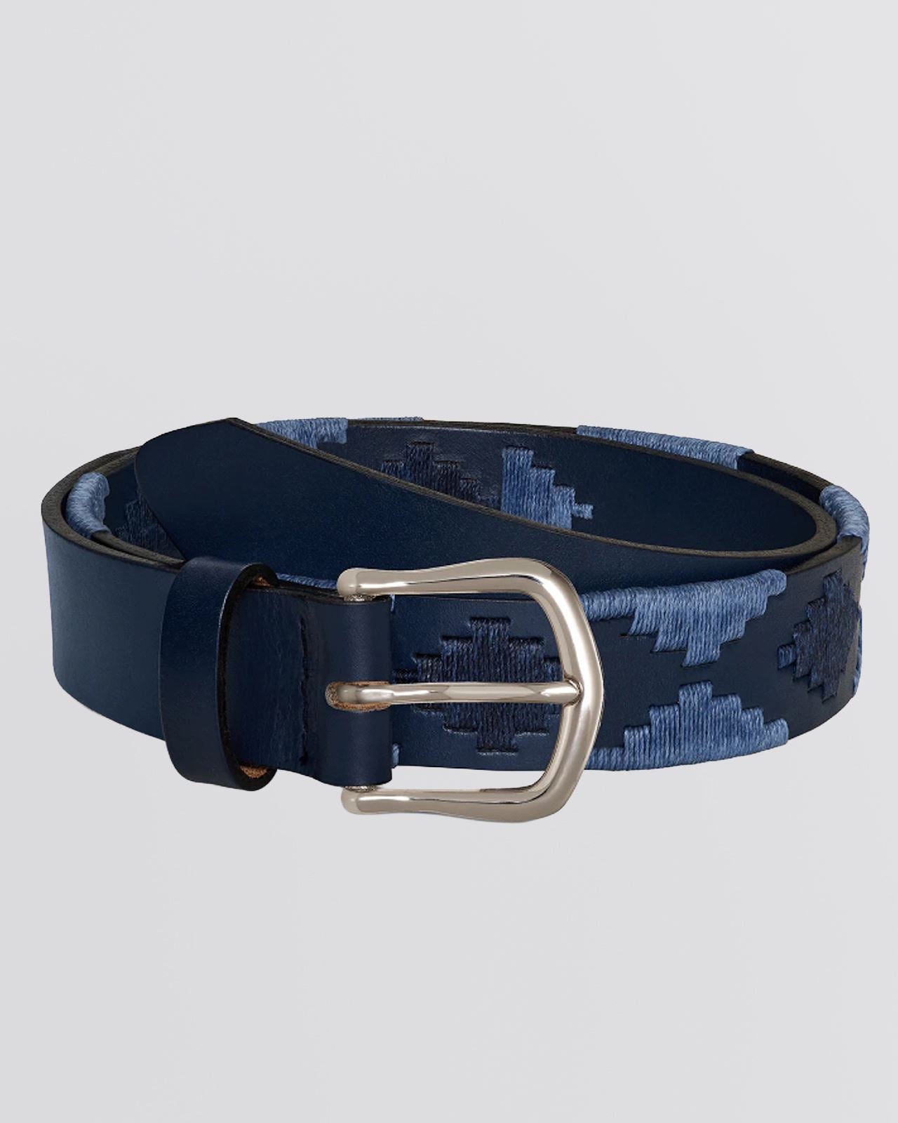 The Barker Belt Navy/Slate