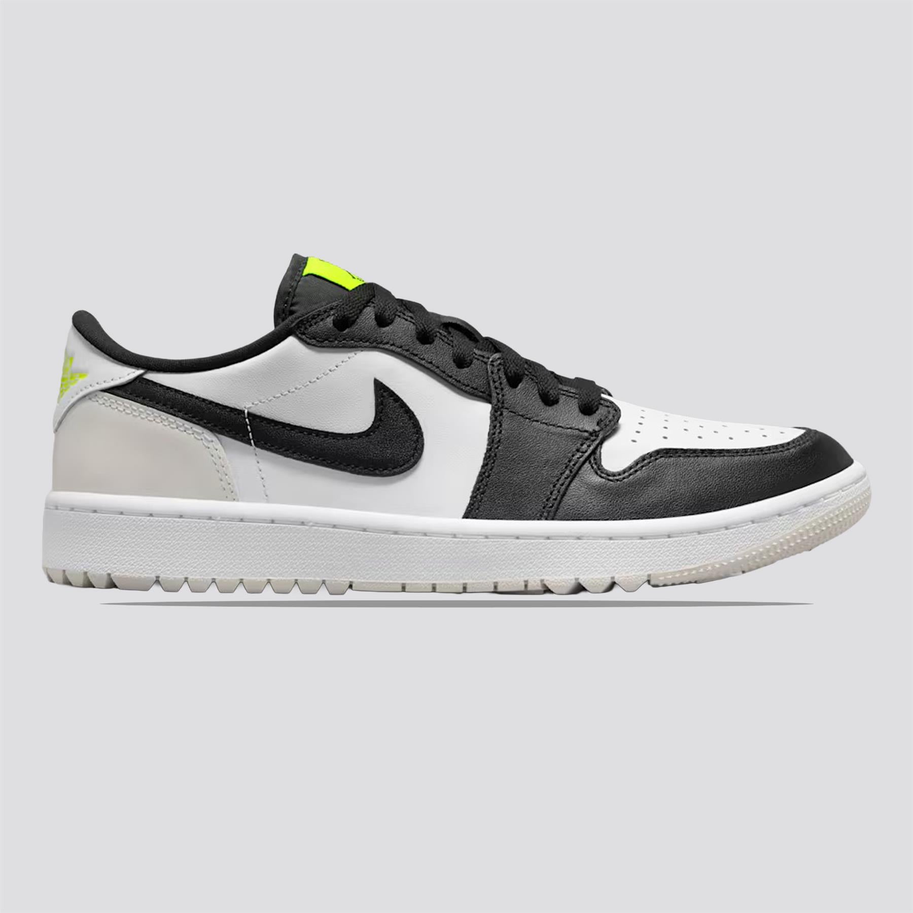 Air Jordan 1 Low Golf Shoes White/Black/Phantom Volt