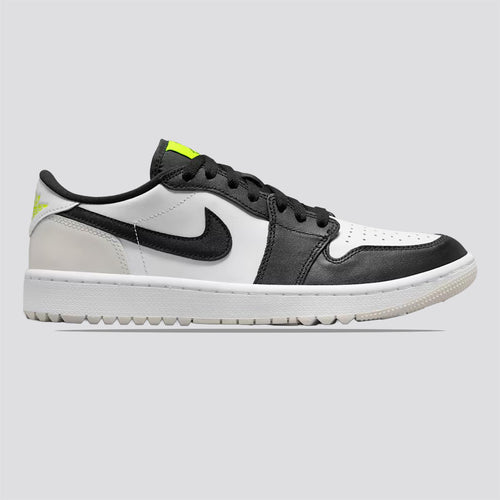Air Jordan 1 Low Golf Shoes White/Black/Phantom Volt