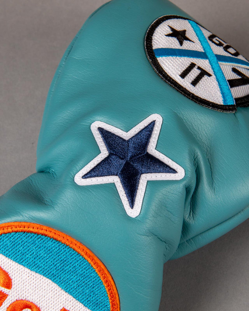 The Point Fairway Headcover Oceanside Blue