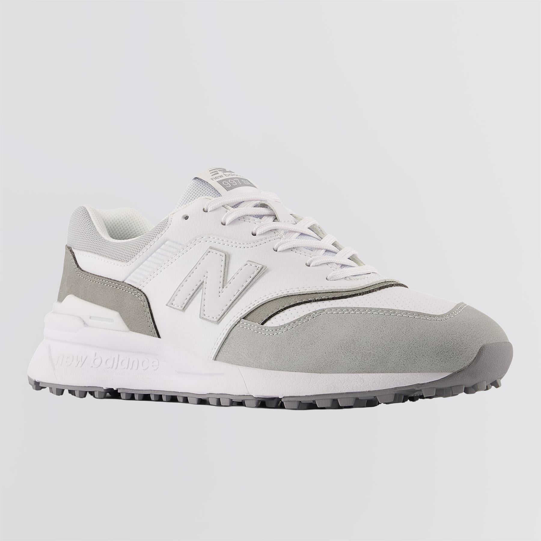 New Balance 997 Spikeless Golf Shoes Light Gray | TRENDYGOLF USA