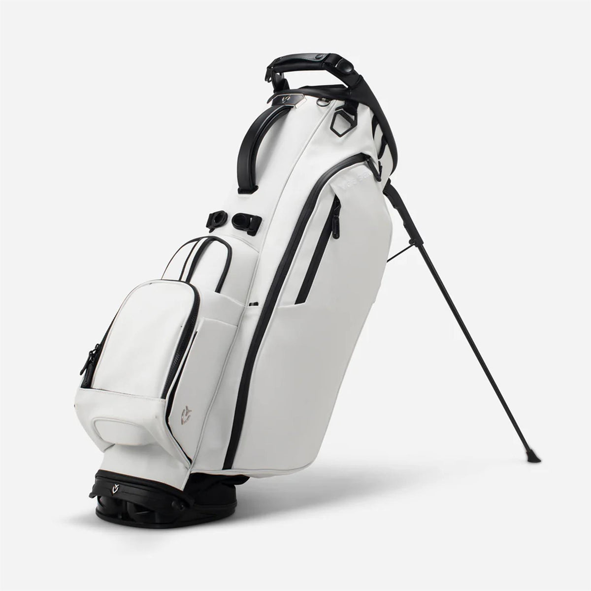 Player IV Pro Stand Bag Pebbled White