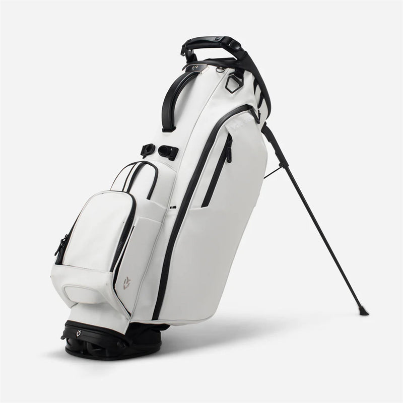 Player IV Pro Stand Bag Pebbled White