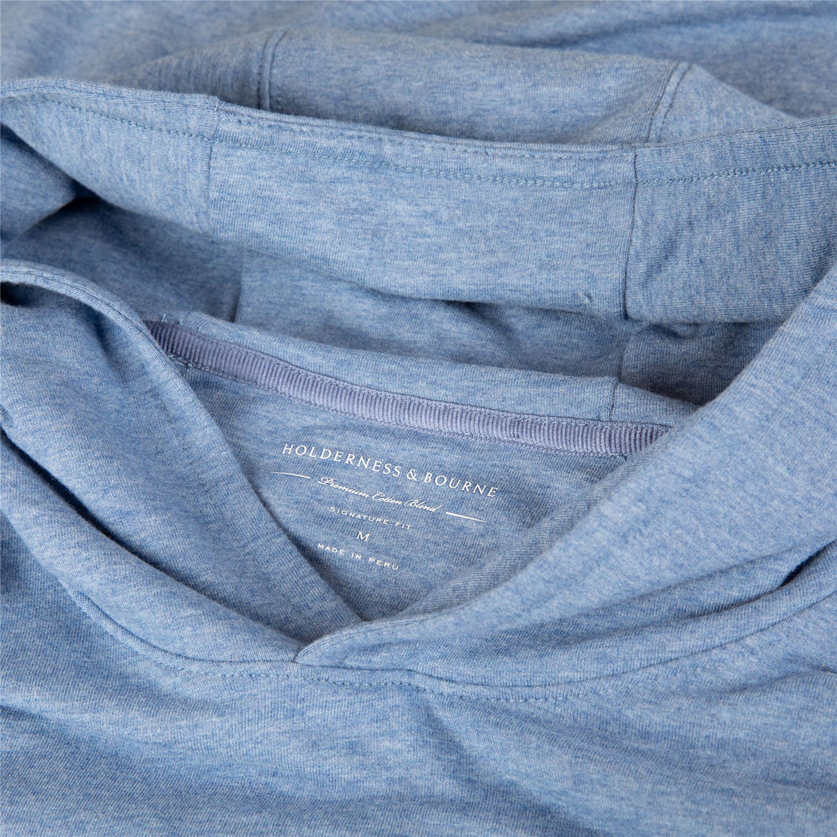 The Lawson Performance Hoodie Heathered Bedford