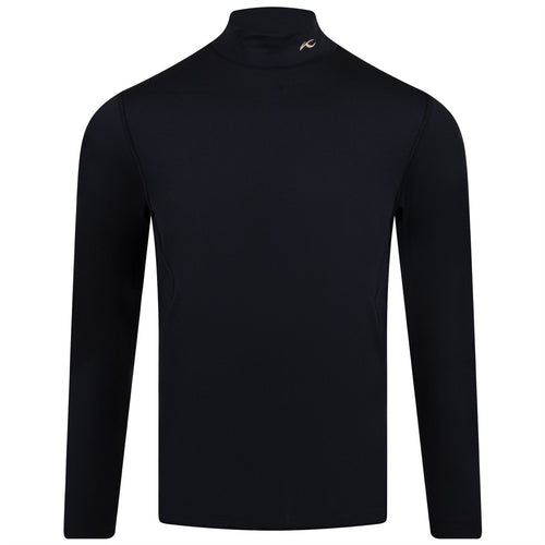 Tutrleneck Slim Fit Base Layer Black - 2025