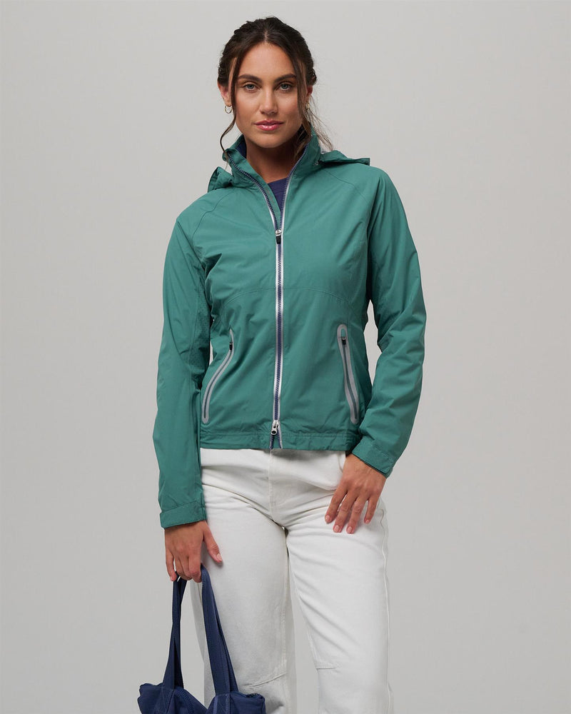 Womens Hooded Olivia Jacket Agave