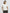 Womens Originals 3-Stripe Polo Chalk White/Dusky Orange