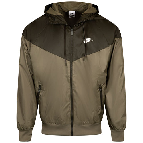 Hooded Windrunner Jacket Medium Olive/Sequoia/Sail